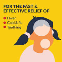 Nurofen Children 100mg/5ml Fever & Pain Relief Oral Suspension Orange 100ml