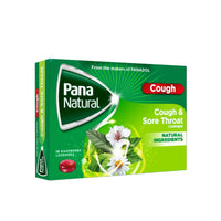 Pana Natural Cough & Sore Throat 16 Lozenges
