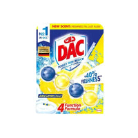 Dac Toilet Rim Block Lemon 50g x 2 Value Pack