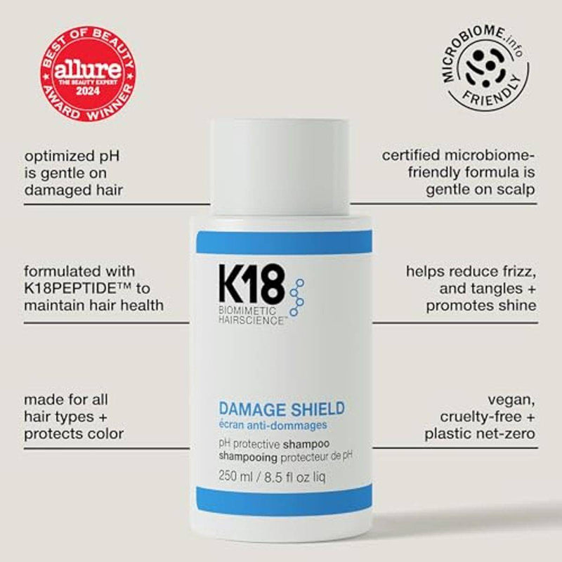 K18 Damage Shield pH Protective Shampoo 250ml