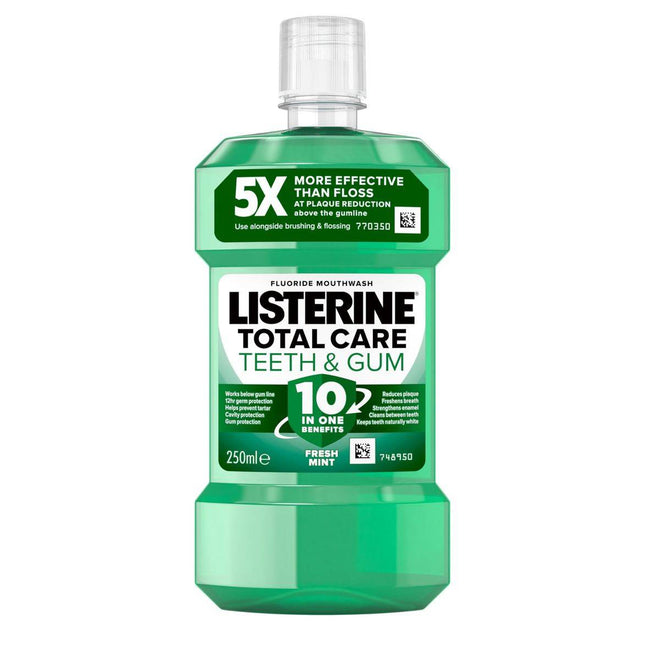 Listerine Mouthwash Teeth & Gum Defence Zero 250ml