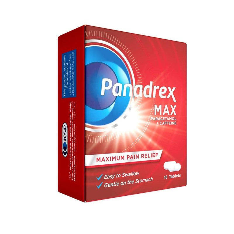 Panadrex Max 500mg/65mg 48 Tablets