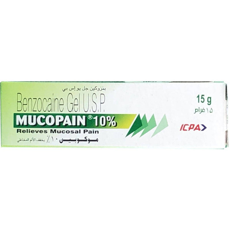 Mucopain 10% Gel 15g