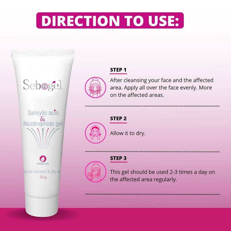 Sebogel for Pimples & Oily Skin Gel 30g