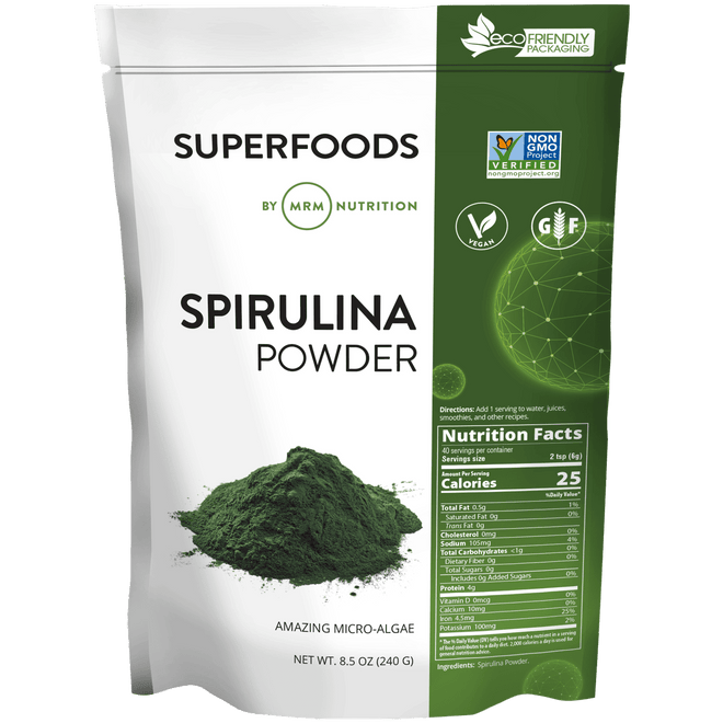 MRM Nutrition Raw Spirulina Powder 240g