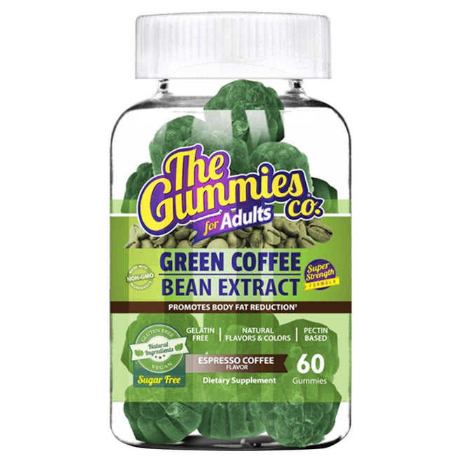 The Gummies Co Adults Green Coffee Bean 60 Gummies