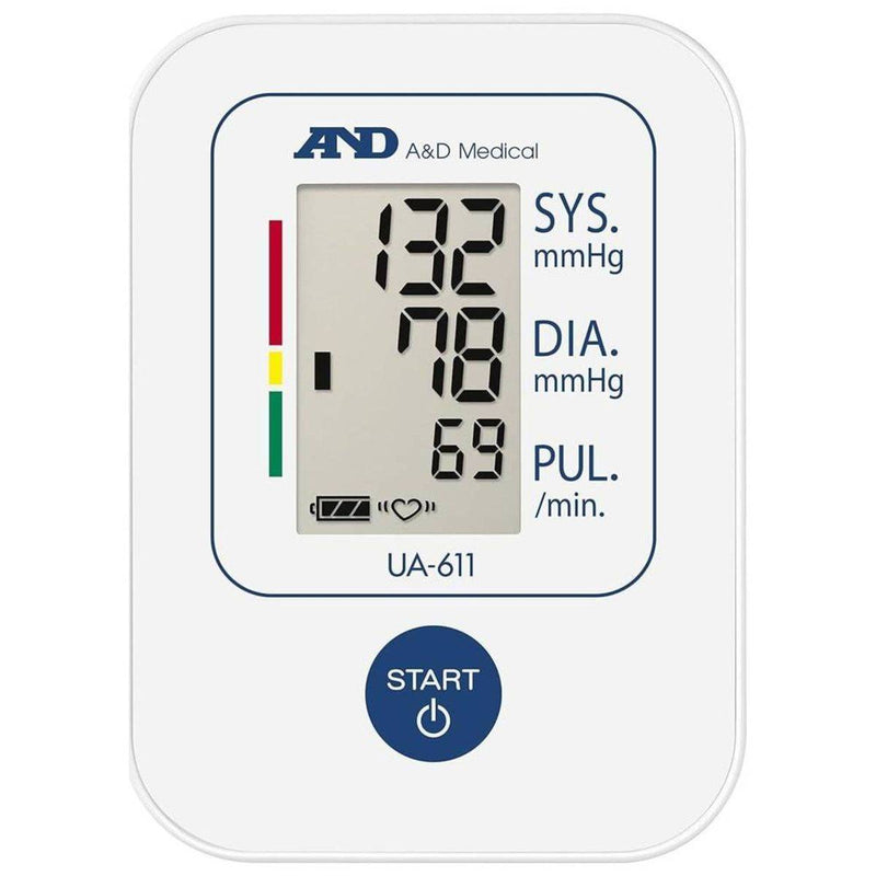 A&D Medical Upper Arm Blood Pressure Monitor UA-611 Simple