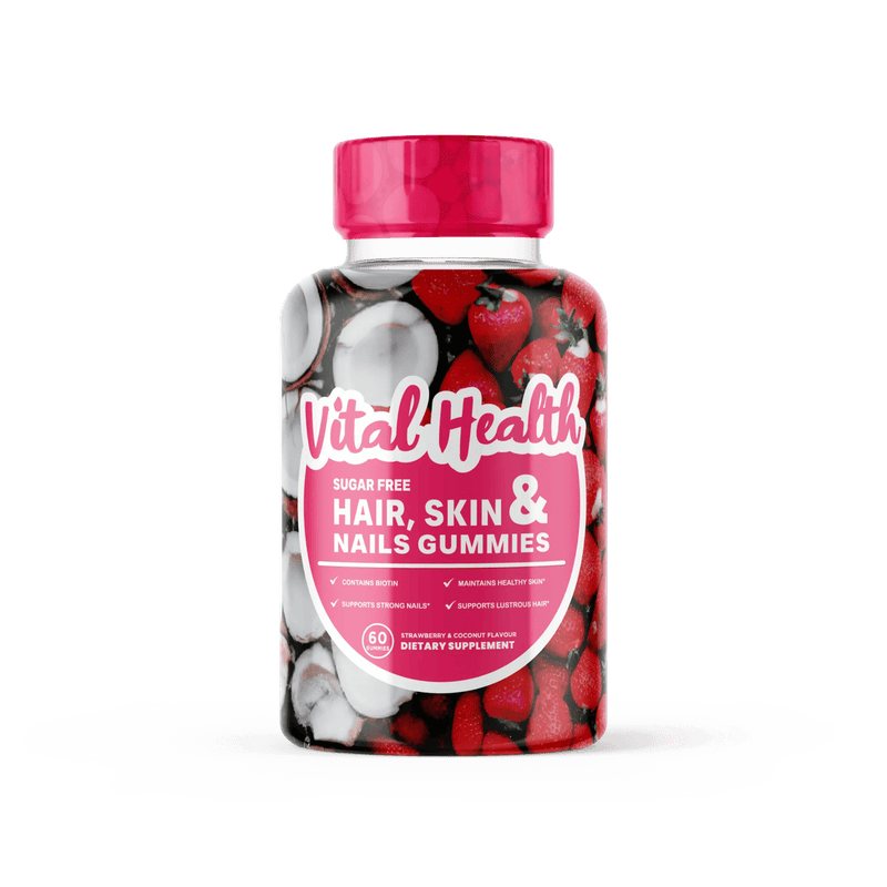 Vital Health Hair Skin & Nails 60 Gummies