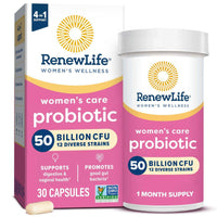 Renew Life Womens Care Probiotic 50 Billion CFU 30 Capsules