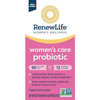 Renew Life Ultimate Flora Womens Care Probiotic 30 Vegetarian Capsules