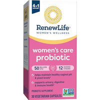 Renew Life Womens Care Probiotic 50 Billion CFU 30 Capsules