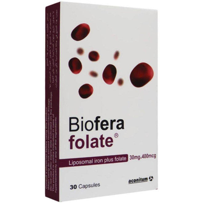 Biofera Folate 30 Capsules