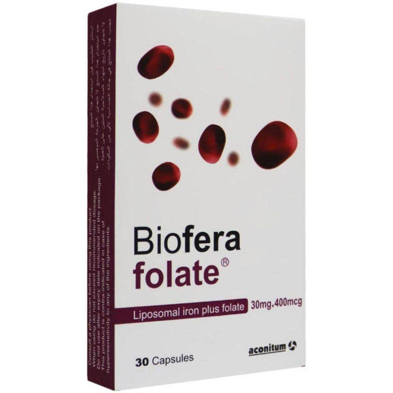 Biofera Folate 30 Capsules