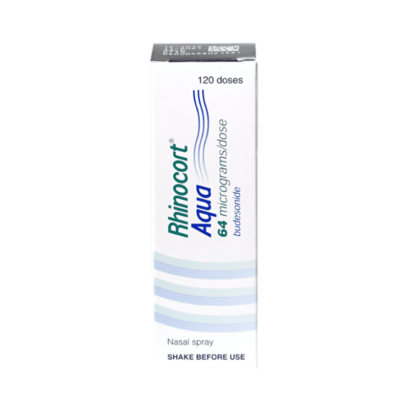 Rhinocort Aqua 64mcg/Dose Nasal Spray 120 Doses
