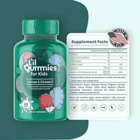 Lil Gummies For Kids Calcium + Vitamin D 30 Gummies