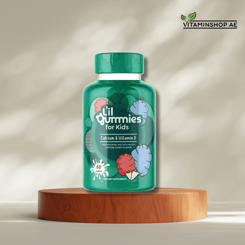 Lil Gummies For Kids Calcium + Vitamin D 60 Gummies
