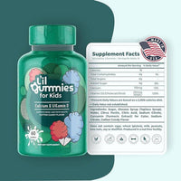 Lil Gummies For Kids Calcium + Vitamin D 60 Gummies