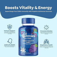 Lil Gummies For Kids Propolis Echinacea & Vitamin C 60 Gummies