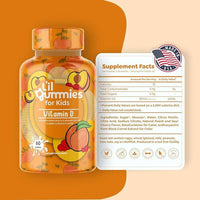 Lil Gummies For Kids Vitamin D 60 Gummies