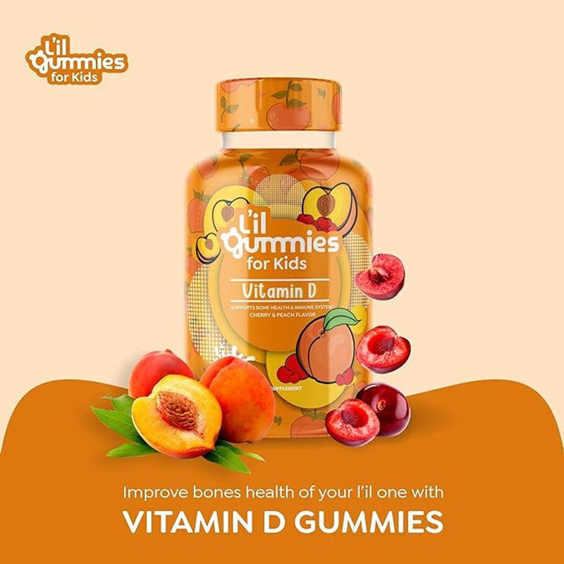 Lil Gummies For Kids Vitamin D 60 Gummies