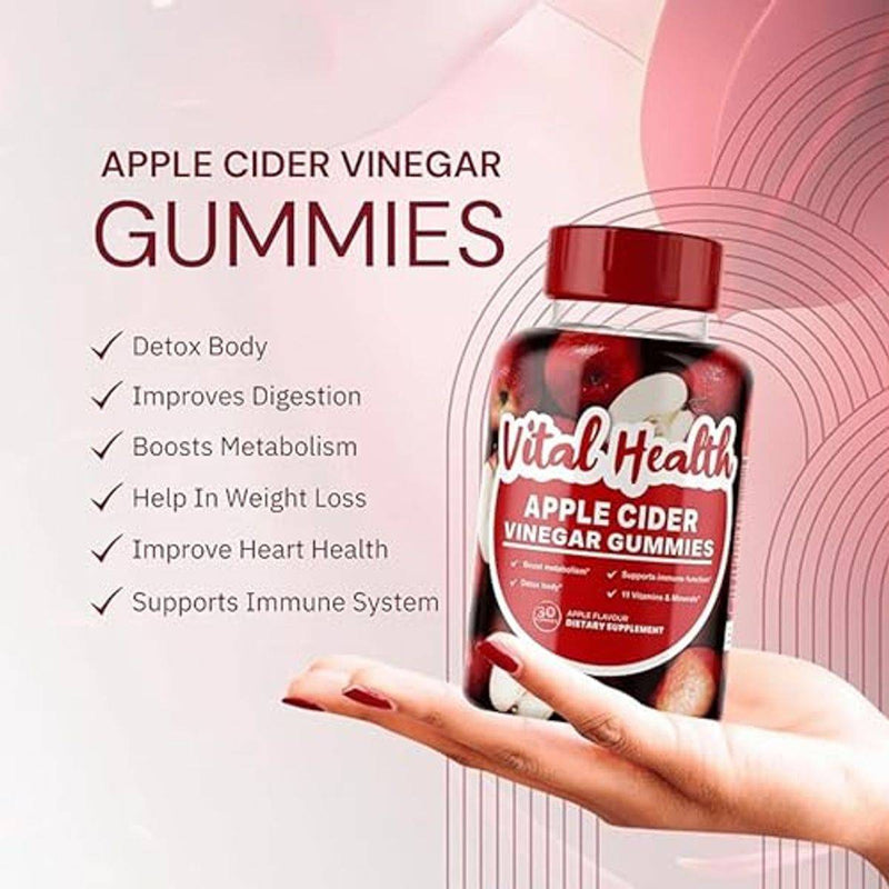 Vital Health Apple Cider Vinegar 30 Gummies