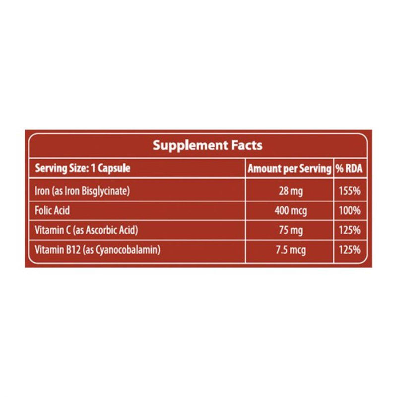 Vital Health Genteron 30 Capsules