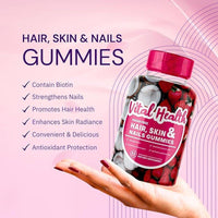 Vital Health Hair Skin & Nails 60 Gummies