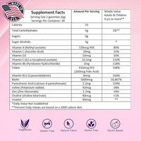 Vital Health Hair Skin & Nails 60 Gummies