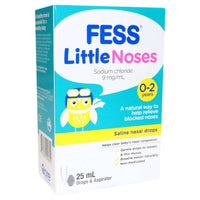 Fess Little Noses Saline Nose Drops 25ml