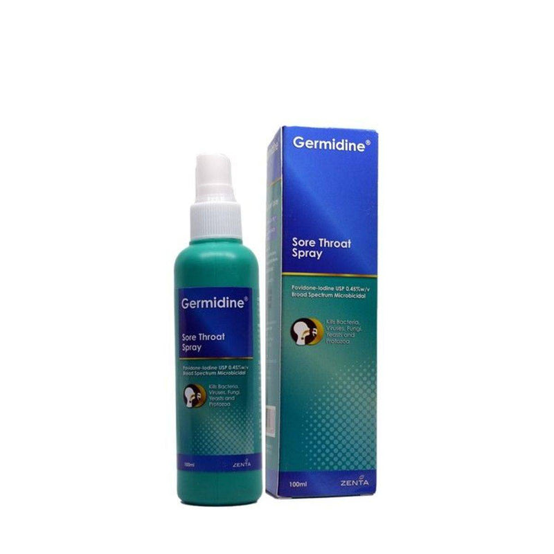 Germidine Sore Throat Solution Spray 100ml