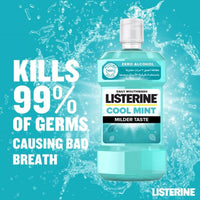 Listerine Mouthwash Milder Taste Cool Mint Zero 500ml