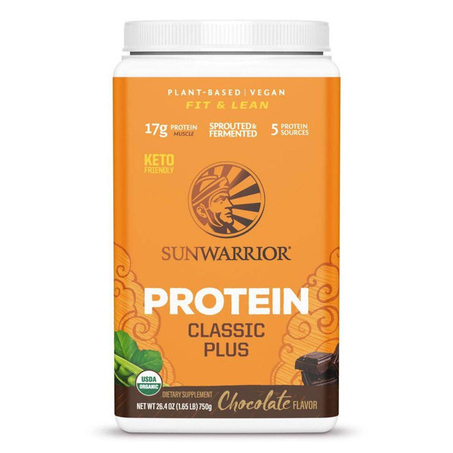 Sun Warrior Classic Plus Organic Chocolate 750g