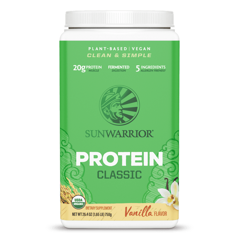 Sun Warrior Classic Protein Organic Vanilla 750g