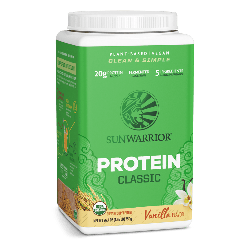 Sun Warrior Classic Protein Organic Vanilla 750g