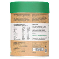 Amazonia RAW Prebiotic Greens Mint Vanilla 120g