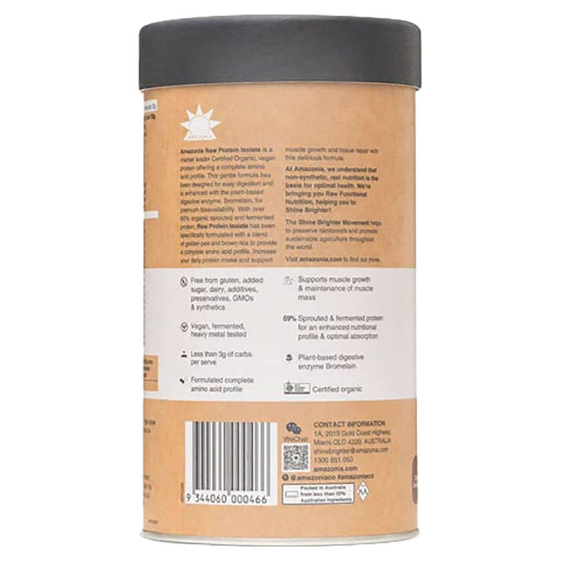 Amazonia RAW Protein Isolate Cacao & Coconut 500g