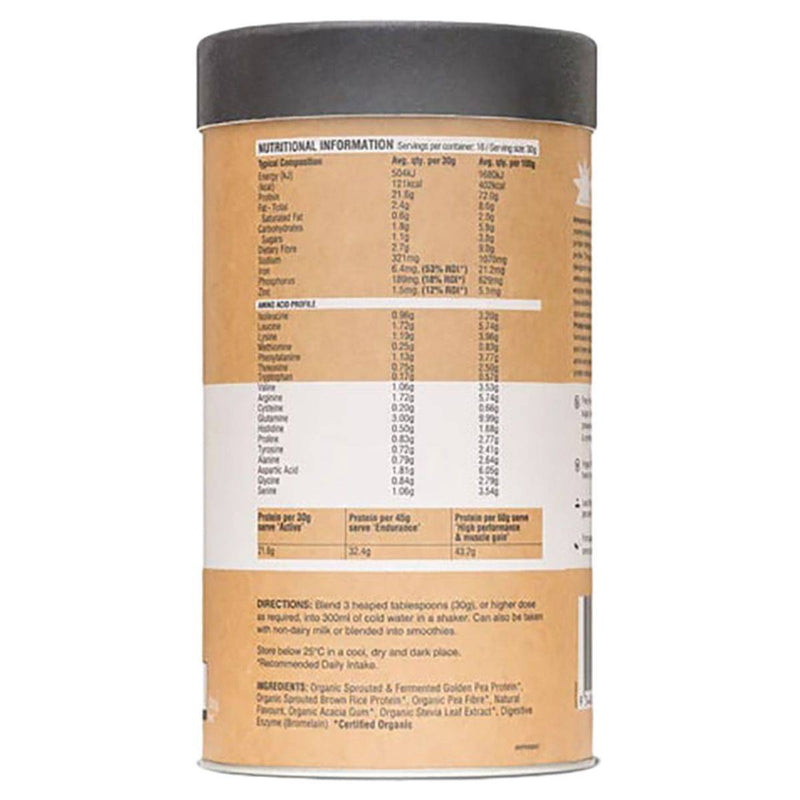 Amazonia RAW Protein Isolate Vanilla 500g