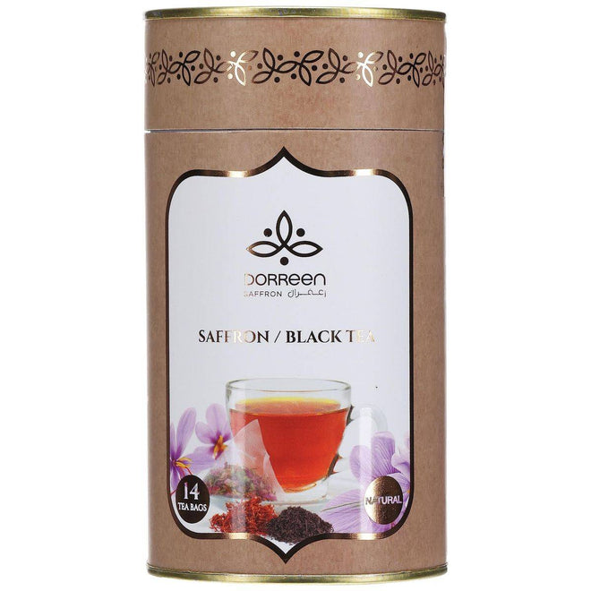 Dorreen Saffron Black Tea 14 Bags