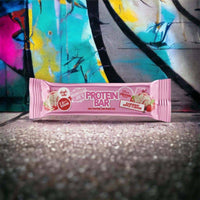 Mountain Joes Protein Bar Raspberry Ripple 55g
