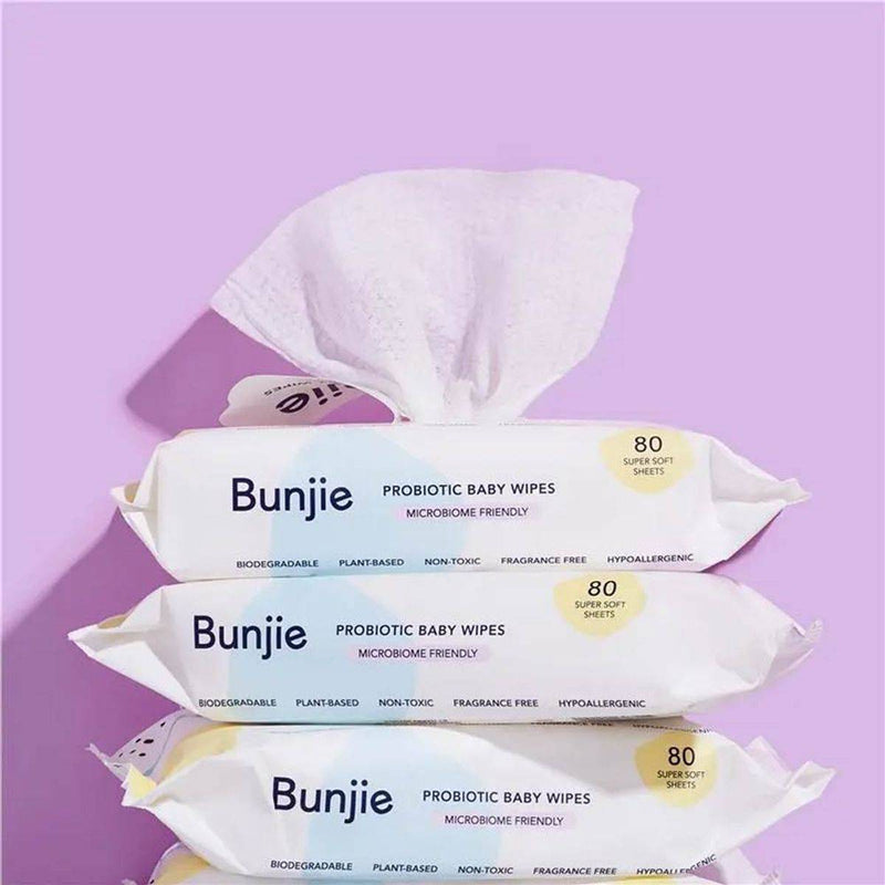 Bunjie Probiotic Baby Wipes 240 Pack