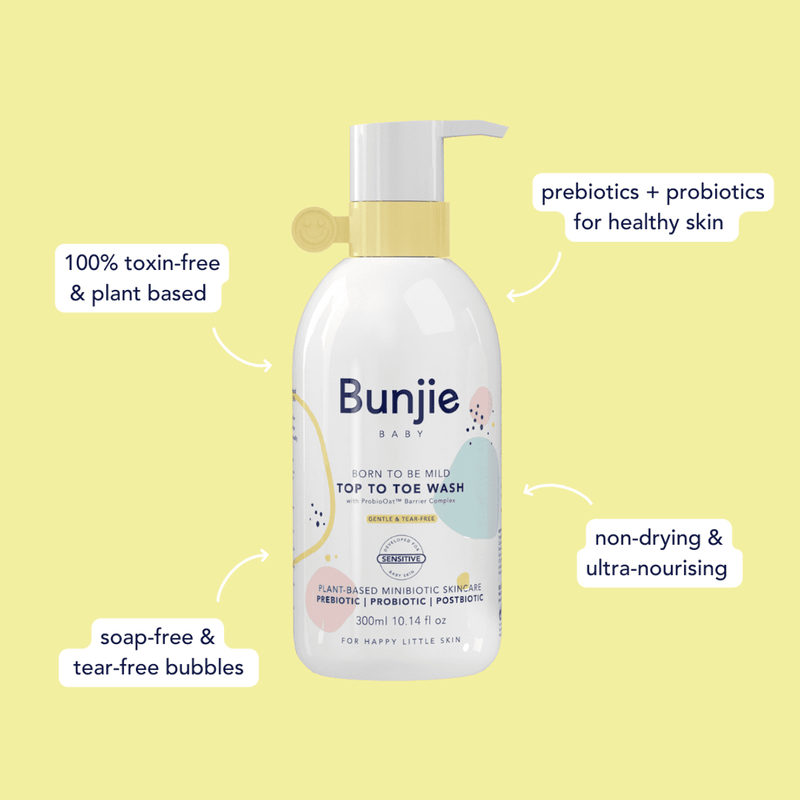 Bunjie Top To Toe Wash 300ml
