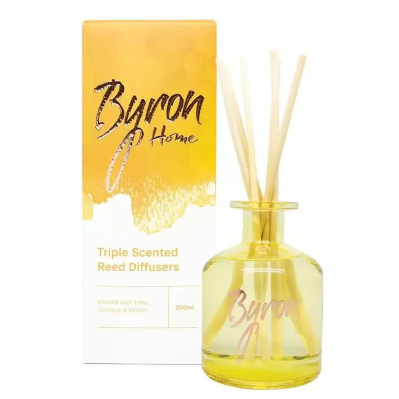 Byron Reed Diffuser Byron Home Reed Diffuser Yellow 200ml – Chemist Warehouse UAE