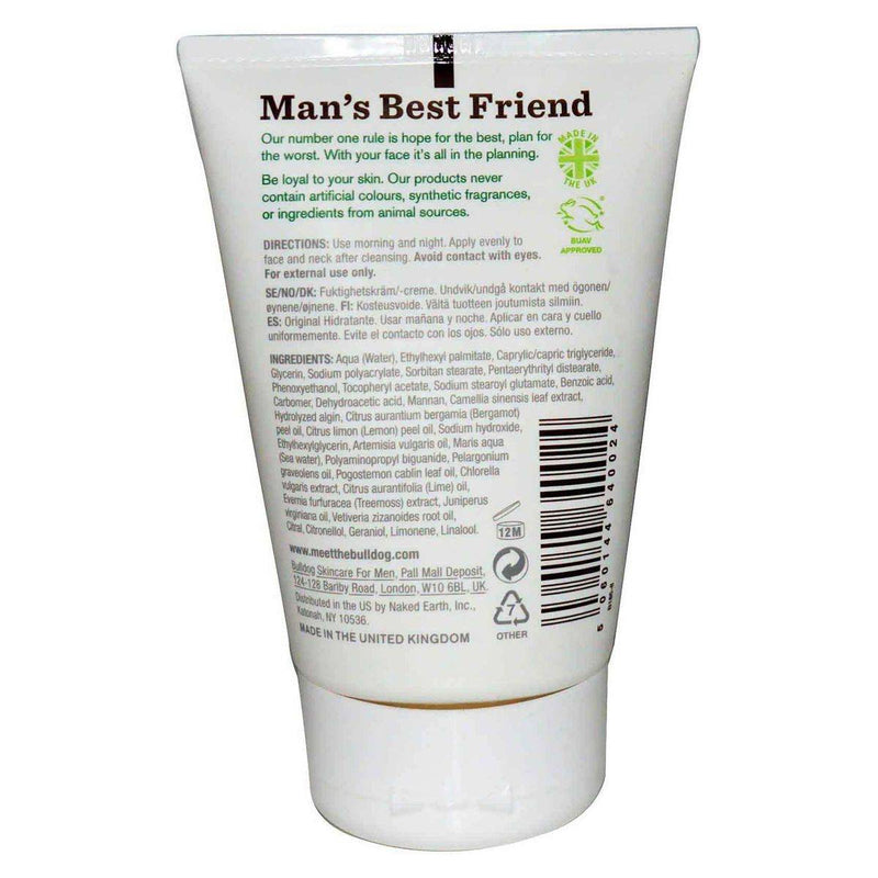 Bulldog Skincare For Men Original Moisturiser Cream 100ml