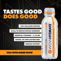WOW Hydrate Protein Water Pro Tropical 500ml