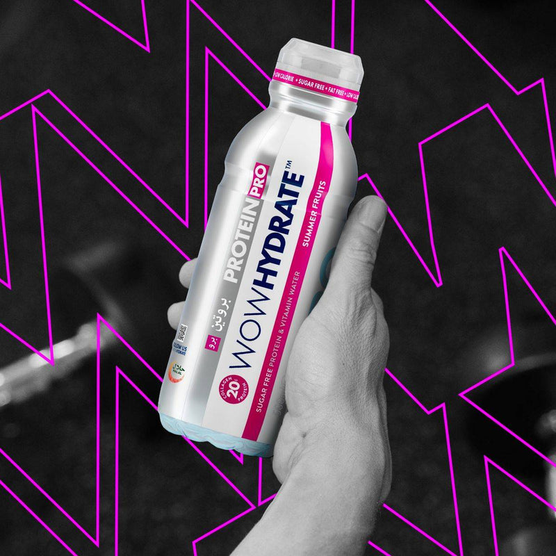 WOW Hydrate Protein Water Pro Summer Fruits 500ml