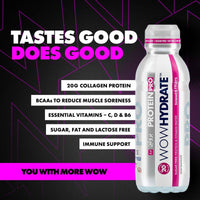 WOW Hydrate Protein Water Pro Summer Fruits 500ml