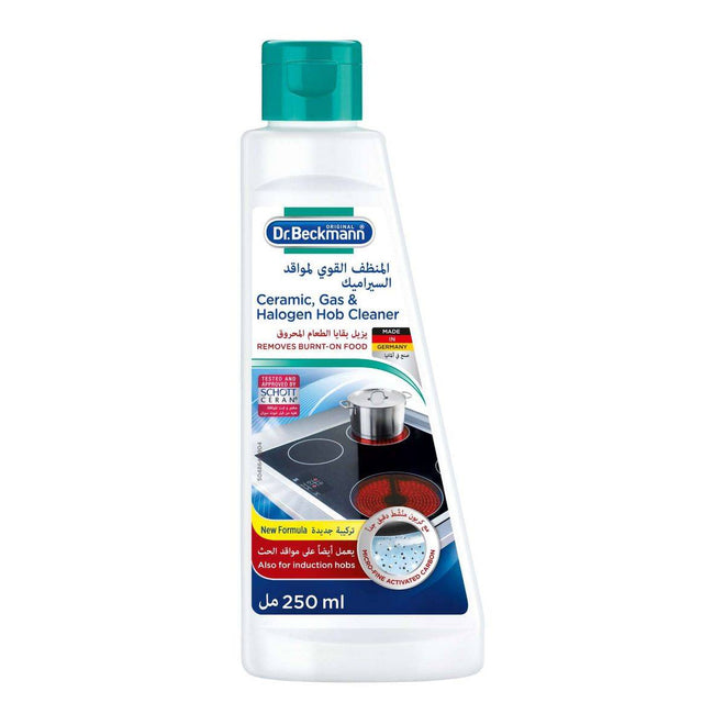 Dr. Beckmann Ceramics Gas & Halogen Hob Cleaner 250ml