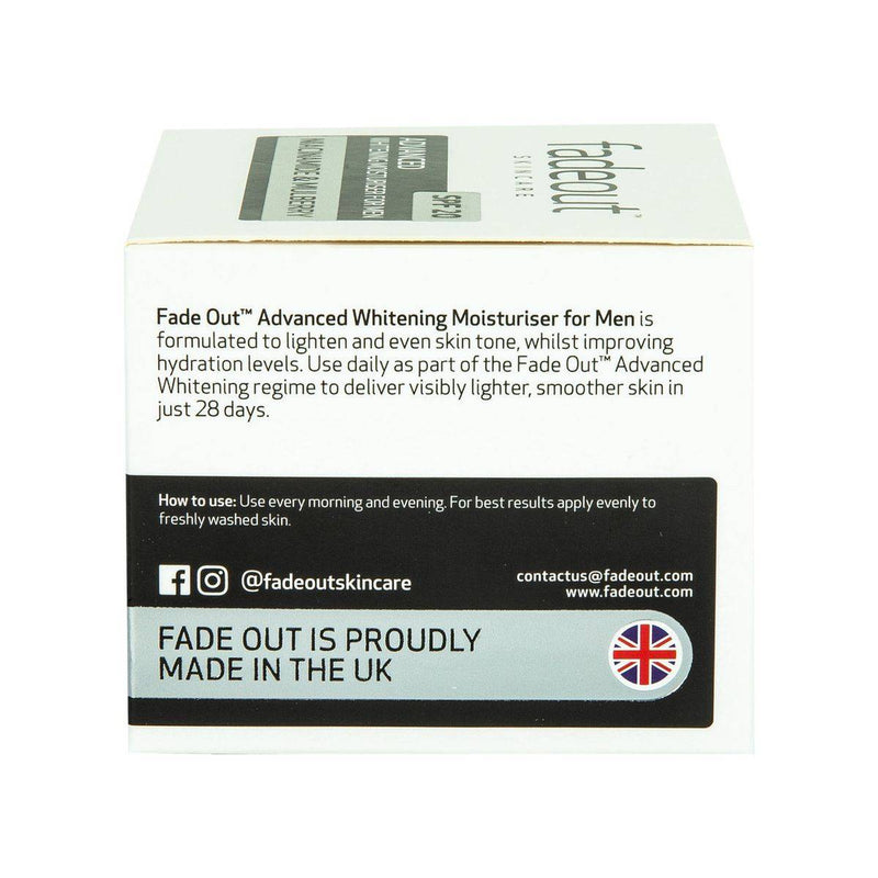 Fadeout Advanced Whitening Moisturiser For Men 50ml
