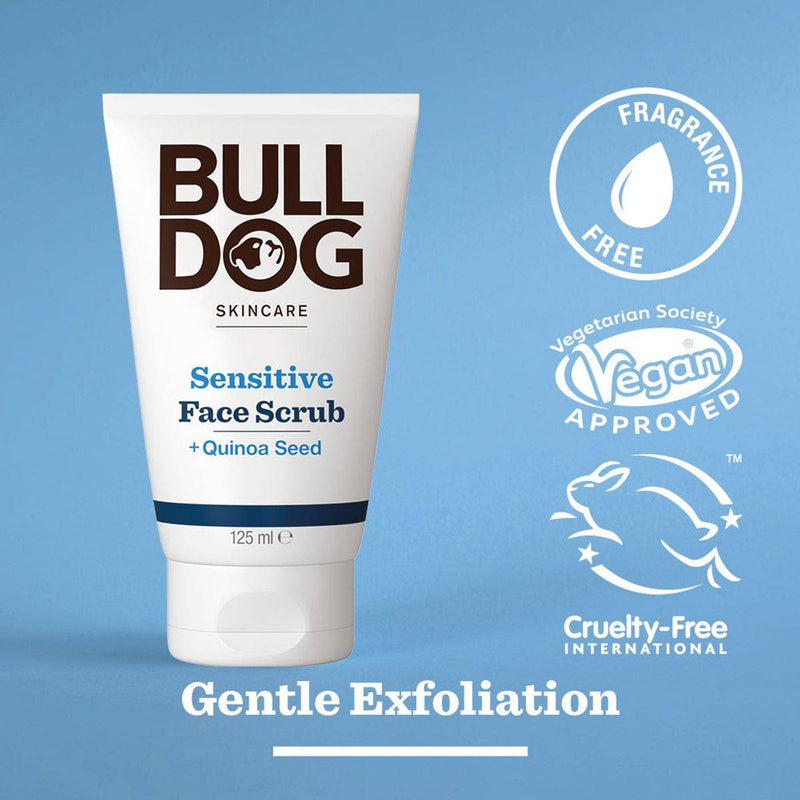 Bulldog Skincare For Men Sensitive Face Scrub 125ml