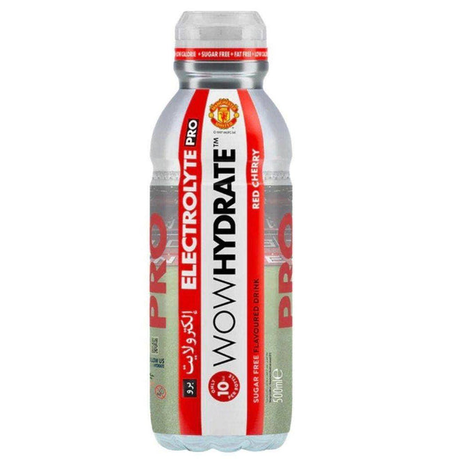 WOW Hydrate Electrolyte Pro Red Cherry 500ml